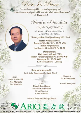 Hendro Mandala first banner