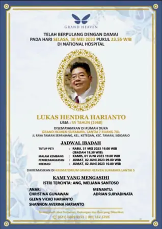 Lukas Hendra Harianto second banner