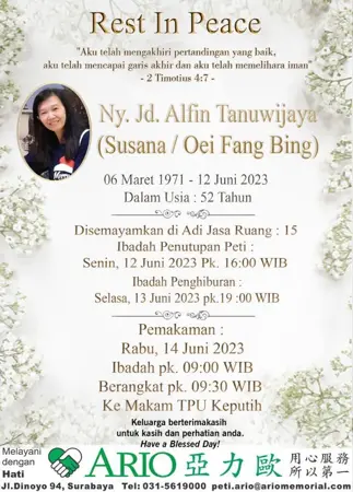 Alfin Tanuwijaya first banner