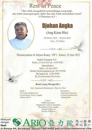 Djohan Angka first banner