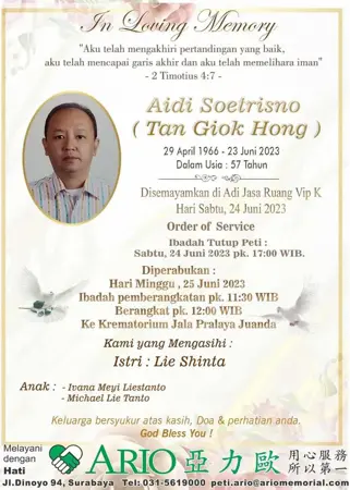 Aidi Soetrisno first banner