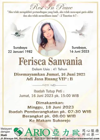 Ferisca Sanvania first banner