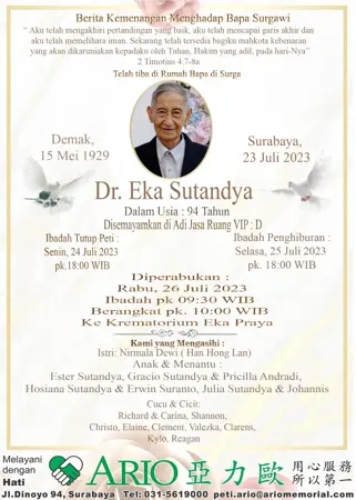 Dr. Eka Sutandya first banner