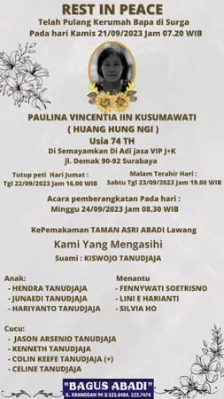 Paulina Vincentia Iin Kusumawati second banner