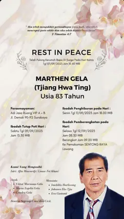 Marthen Gela first banner