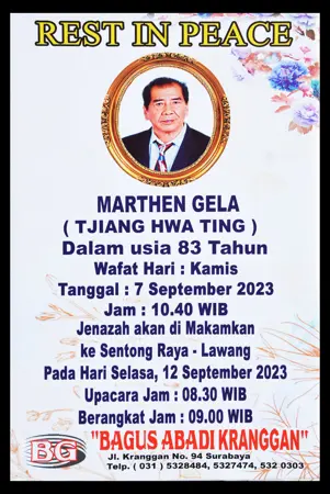 Marthen Gela second banner