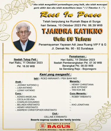 Tjandra Katikno first banner