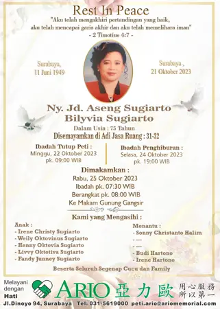 Ny. Jd. Aseng Sugiarto first banner