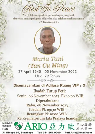 Marta Tani first banner