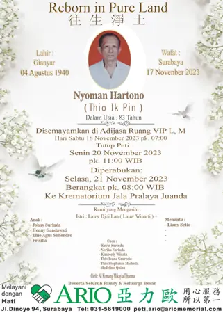 Nyoman Hartono first banner