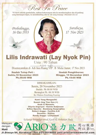 Lilis Indrawati first banner