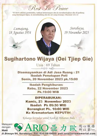 Sugihartono Wijaya first banner