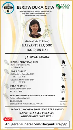 Haryanti Prajogo first banner