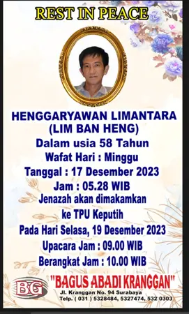 Henggaryawan Limantara first banner