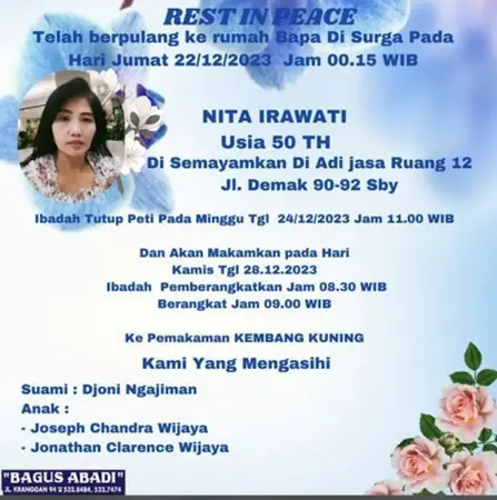 Nita Irawati first banner