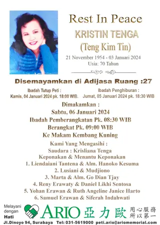 Kristin Tenga first banner