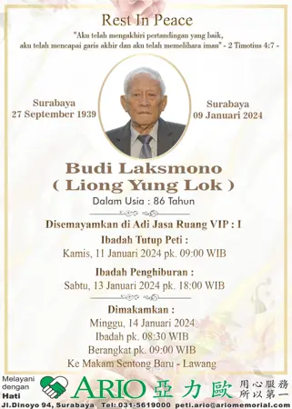 Budi Laksmono first banner