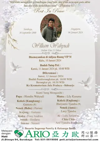 William Wahyudi first banner