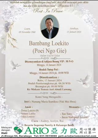 Bambang Loekito first banner