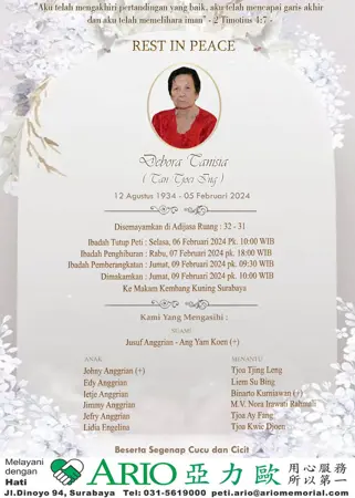 Debora Canisia first banner