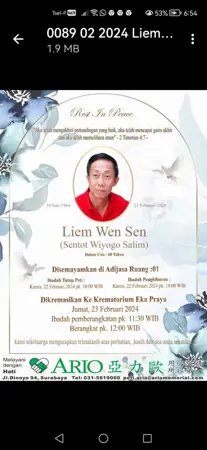 Liem Wen Sen first banner