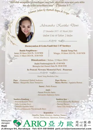 Alexandra Kartika Dewi first banner