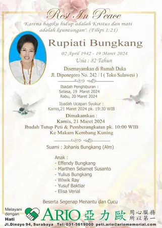 Rupiati Bungkang first banner