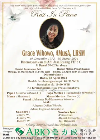 Grace Wibowo, AMusA, LRSM first banner
