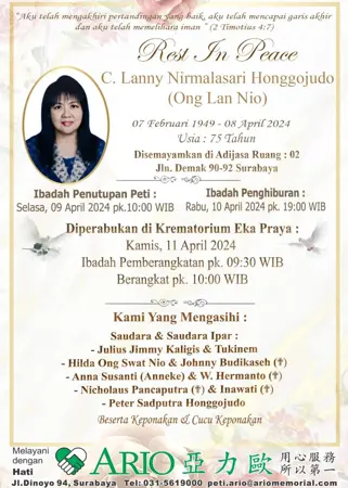 C. Lanny Nirmalasari Honggojudo first banner