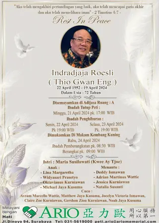 Indradjaja Roesli first banner