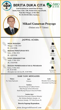 Mikael Gunawan Prayogo first banner