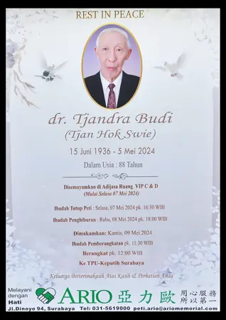 dr. Tjandra budi first banner