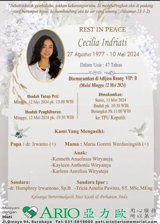Cecilia Indriati first banner