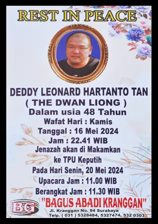 Deddy Leonard Hartanto Tan first banner