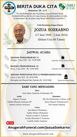 Jozua Soekarno first banner