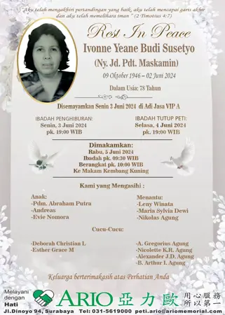 Ivonne Yeane Budi Susetyo first banner