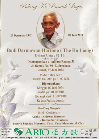 Budi Darmawan Hartono first banner