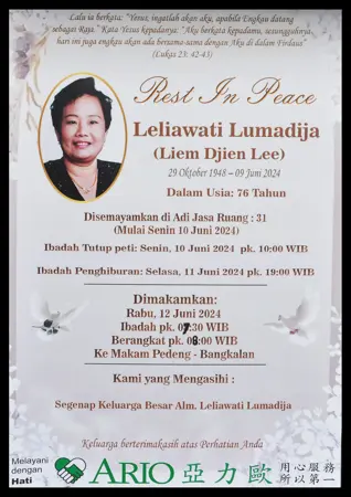 Leliawati Lumadija first banner