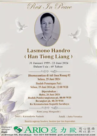 Lasmono Handro first banner