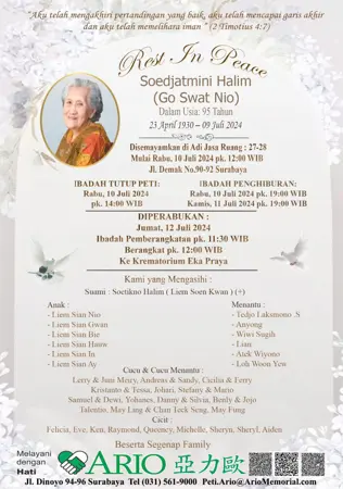 Soedjatmini Halim first banner