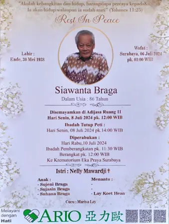 Siawanta Braga first banner