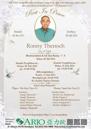 Ronny Thenoch first banner
