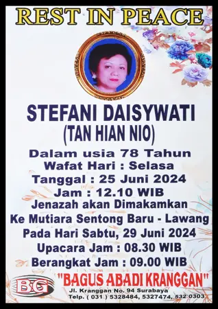 Stefani Daisywati first banner