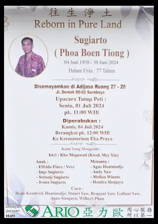 Sugiarto first banner