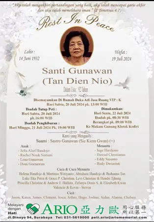 Santi Gunawan first banner