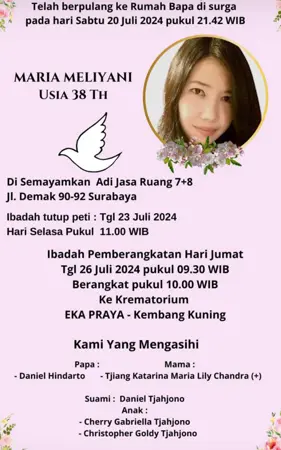 Maria Meliyani first banner