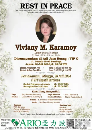 Viviany M. Karamoy first banner