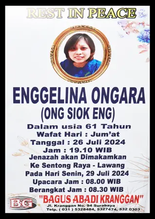 Enggelina Ongara first banner