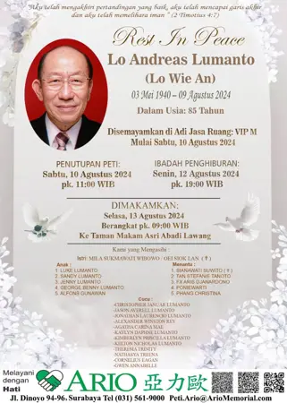 Lo Andreas Lumanto first banner