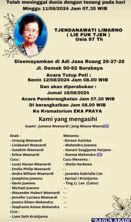 Tjendanawati Limarno first banner